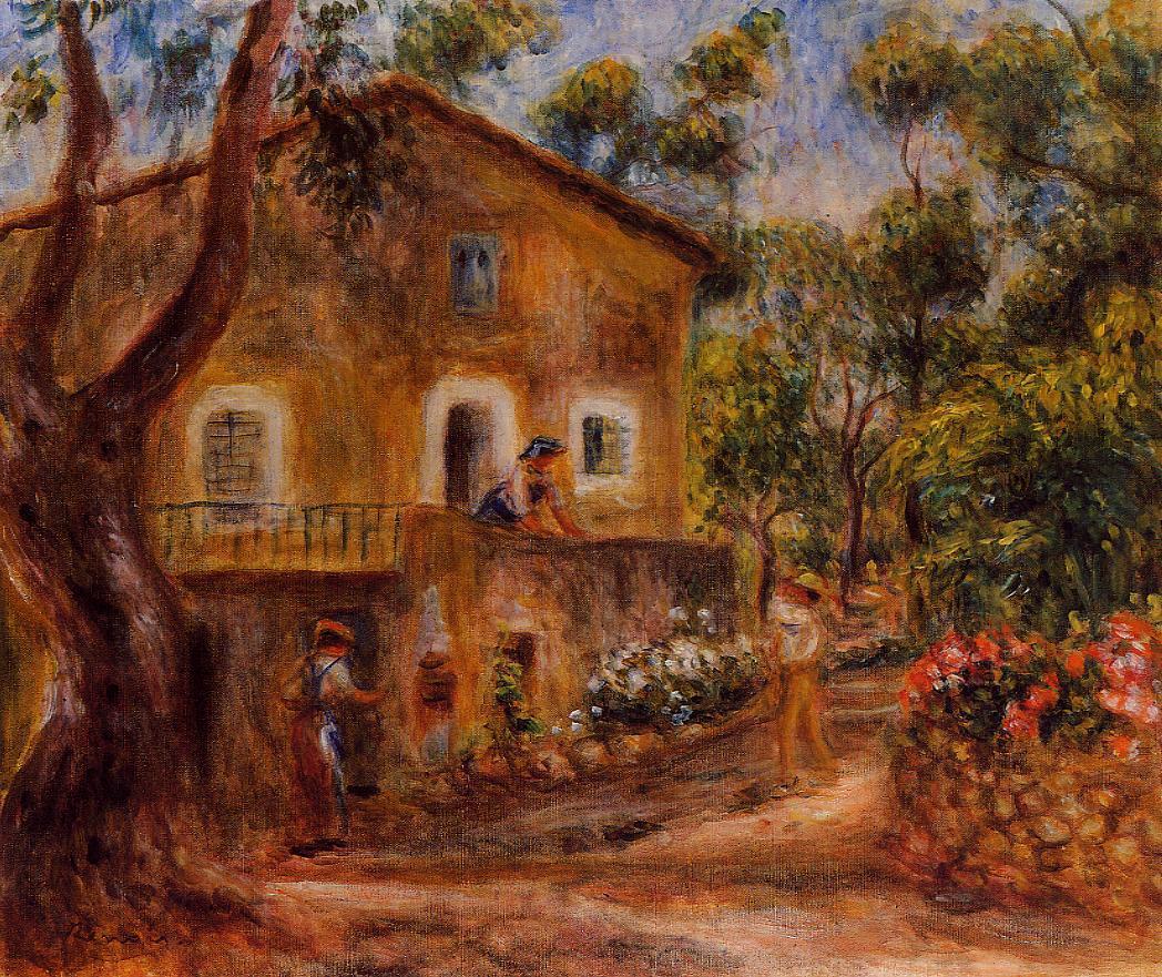 House in Collett at Cagnes 1912